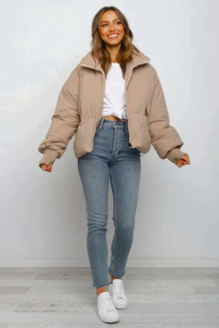 Mirevane | Women's Short Quilted Puffer Jacket