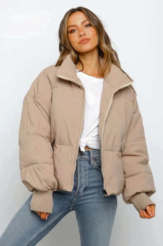 Mirevane | Women's Short Quilted Puffer Jacket