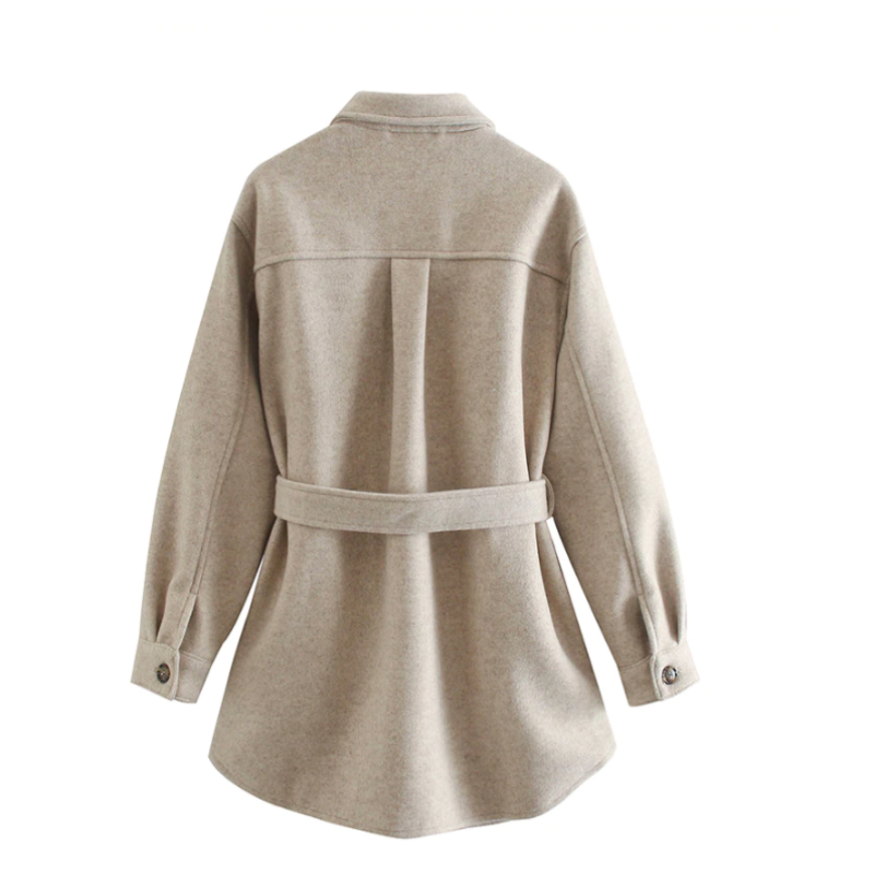 Théoline | Women's Belted Longline Coat